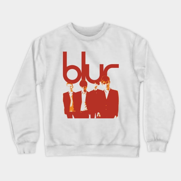 Blur Retro Crewneck Sweatshirt by graphictone